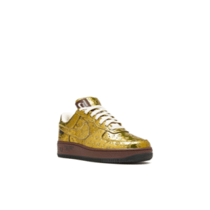 Nike x Louis Vuitton Air Force 1 Low "Virgil Abloh - Metallic Gold" sneakers